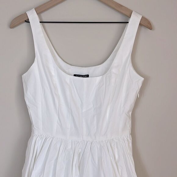 J. Crew Fit-and-flare mini dress with rickrack trim Size 4 - Picture 3 of 16